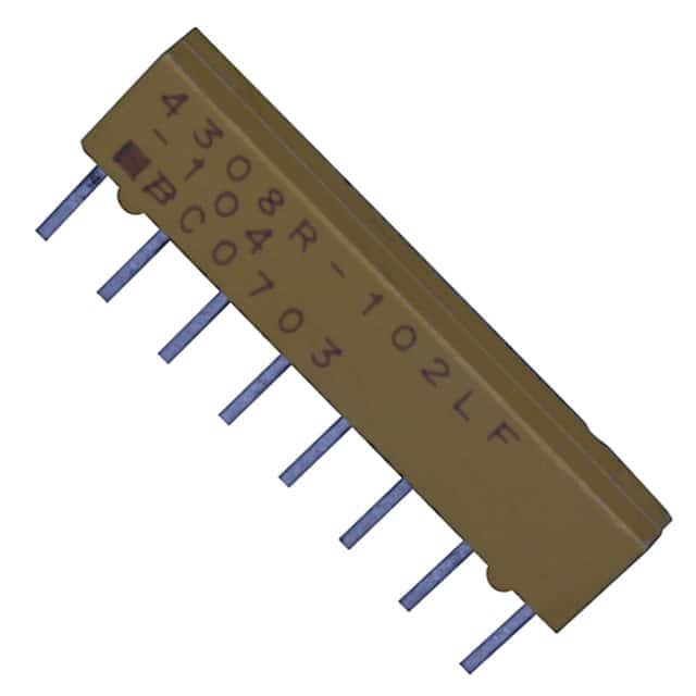 4308R-102-750LF Bourns Inc.  Resistor Networks, Arrays